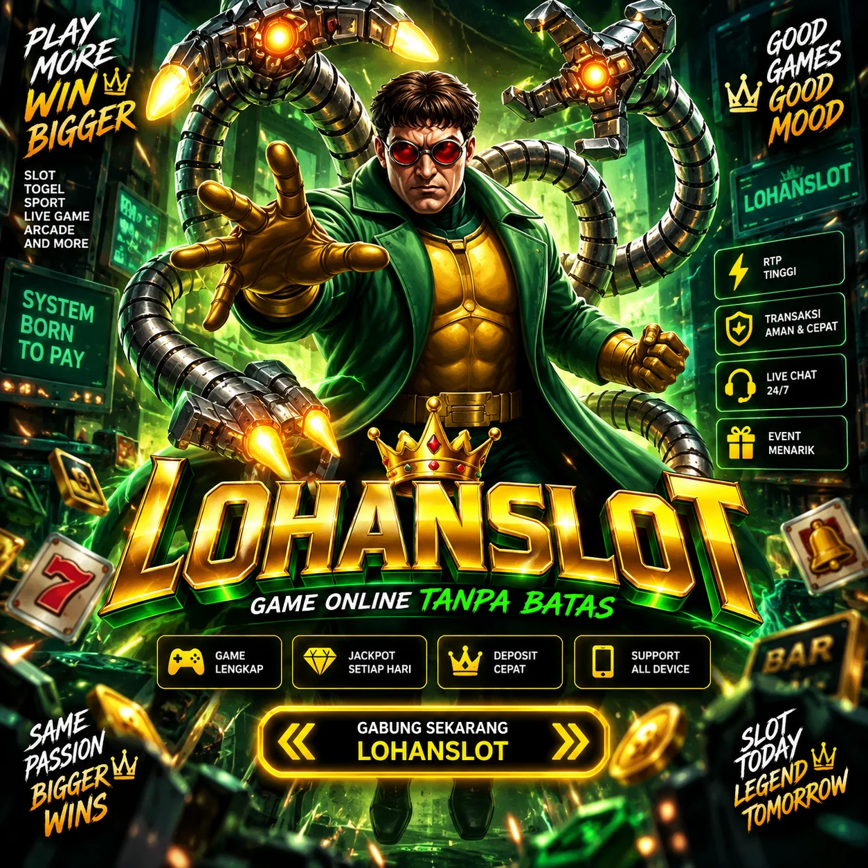 LOHANSLOT — Pixel Odyssey untuk Menjelajah Dunia Game Online yang Anti-Mainstream